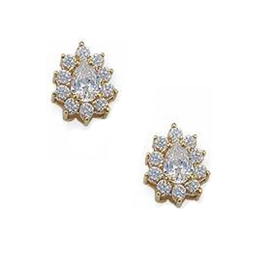 Honey Comb Closed Set Diamond Earring at Rs 63400/pair | Diamond Ear Stud  in Coimbatore | ID: 23860882433